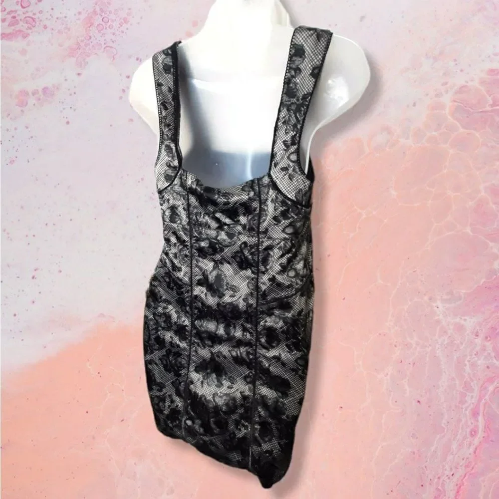 Free People Intimately Free People Satin Slip Mini Dress sz XS